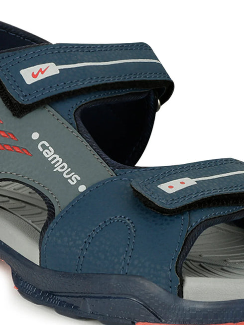 3K-SD-055B Navy Men's Sandals
